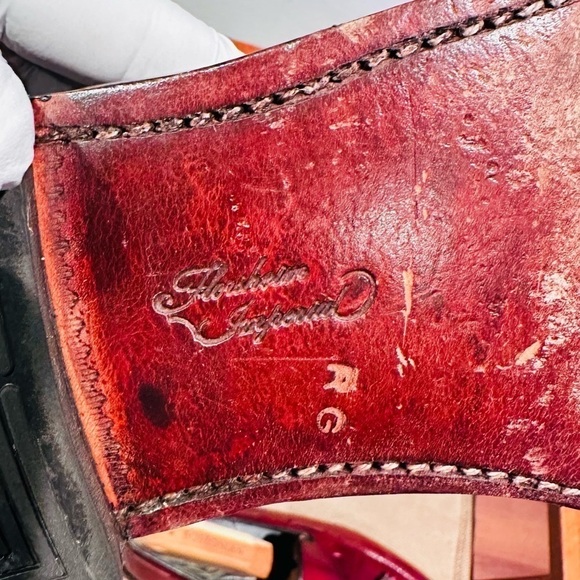 The Florsheim Imperial Collection Oxblood Tassel Loafer. - Picture 6 of 8